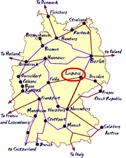 distance from berlin to leipzig